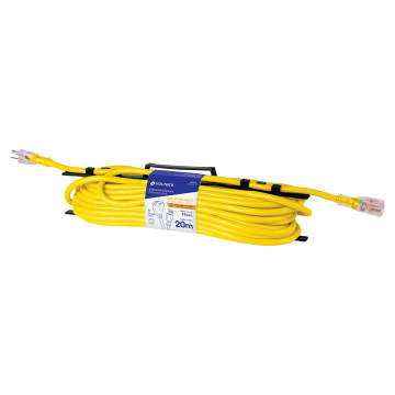 ERA-20X14 Extensión reforzada aterrizada 20 m calibre 14, Volteck
