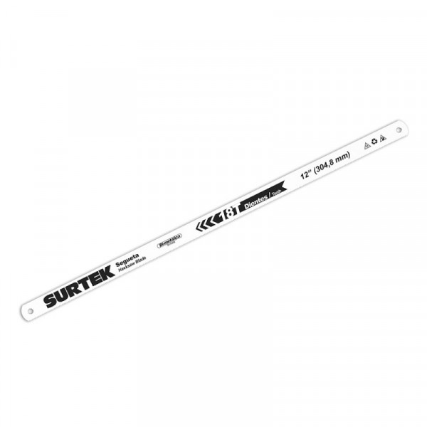 SBM182 SURTEK Segueta bimetálica 12" 18dpp 2 piezas Surtek | DIHERESA