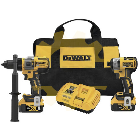 DCK2100P2 PREMIUM 2-KIT HAMMER DRILL AND IMPACT