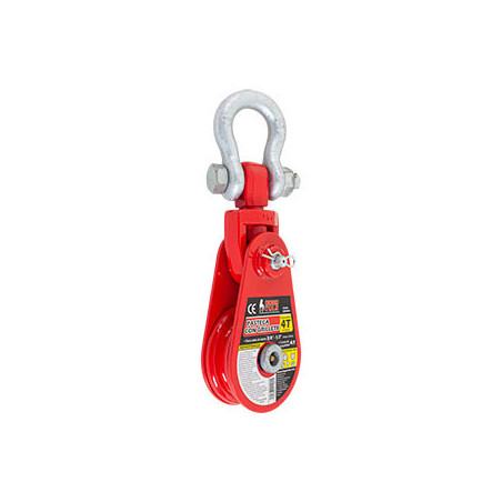 Pasteca 4t grillete cable acero de 1/2" CD5044 DOGOTULS