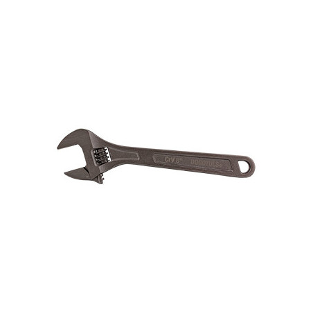 Llave ajustable 8" crv niquel negro RH2109 DOGOTULS