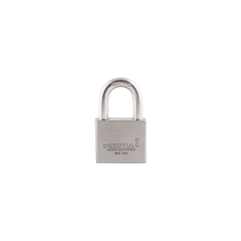Candado acero inox 50 mm llave puntos RL9130 DOGOTULS Candado acero inox 50 mm llave puntos RL9130 DOGOTULS