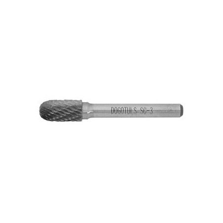 Lima rotativa sc-3 d/c cilíndrica redonda ST1081 DOGOTULS