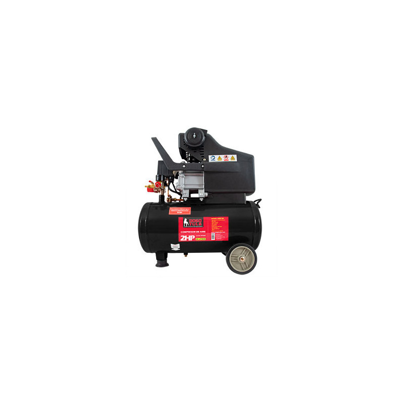 Compresor aire 2hp 25l directo aluminio ZM7005 DOGOTULS Compresor aire 2hp 25l directo aluminio ZM7005 DOGOTULS
