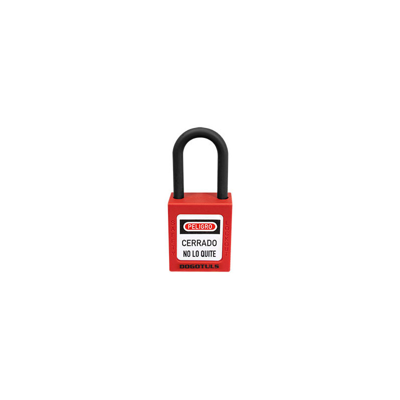 RL9009 CANDADO BLOQUEO ROJO 38X44 GANCHO NYLON RL9009 CANDADO BLOQUEO ROJO 38X44 GANCHO NYLON