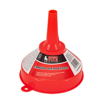 SH2131 EMBUDO PLASTICO 6" CON FILTRO 946ML ROJO
