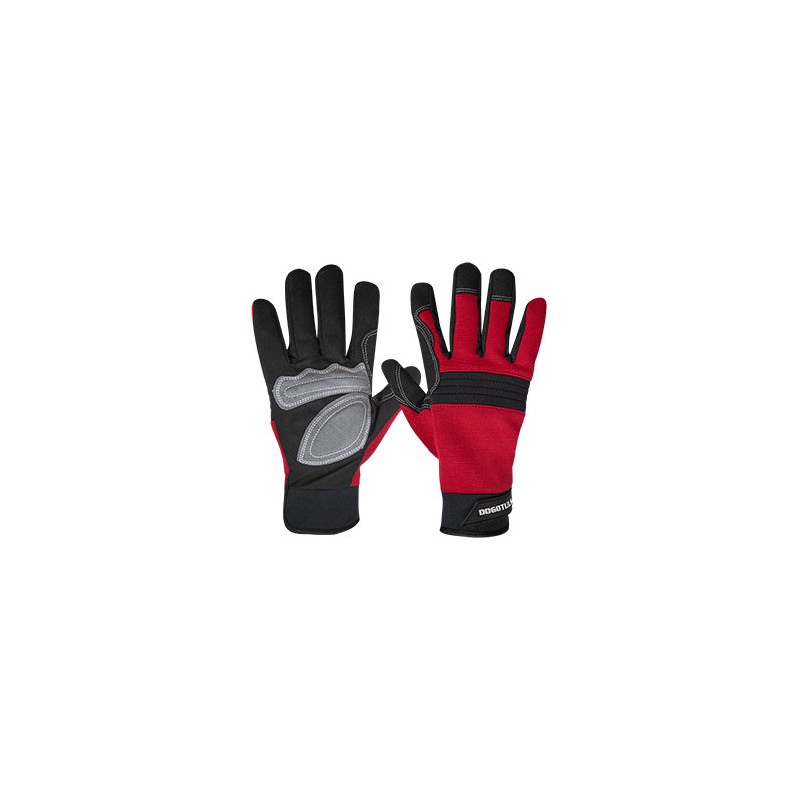 HW3040 GUANTE MECANICO PALMA REFORZADA TALLA G