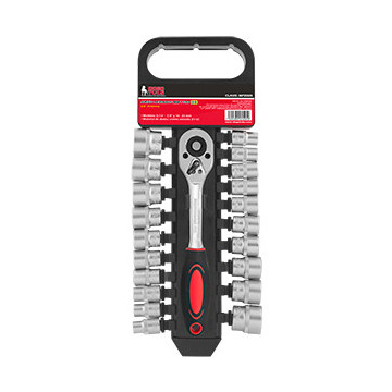 MP2005 JUEGO DADOS D3 3/8" MM-STD MATRACA 21PZ