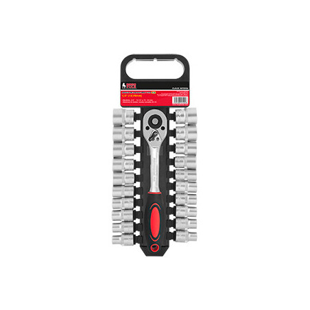 MP2006 JUEGO DADOS D3 1/2" MM-STD MATRACA 21PZ