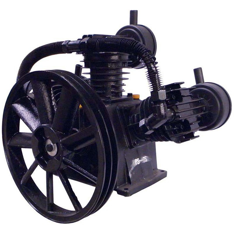 PS-75 CABEZAL PARA COMPRESOR 5 - 7-1/2 HP, 3 x 80 MM, 1 ETAPA SILVERLINE | DIHERESA PS-75 CABEZAL PARA COMPRESOR 5 - 7-1/2 HP, 3 x 80 MM, 1 ETAPA SILVERLINE | DIHERESA