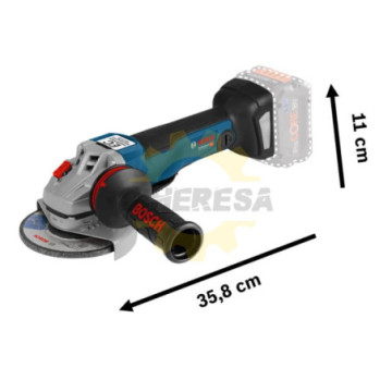 06019G3E0A Miniamoladora Angular GWS 18V-10 PC (Baretool) Brushless