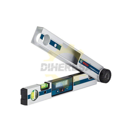 0601076600 Medidor de ángulos. Cálculo automático de ángulos para cortes de inglete y bisel. Uso de prolongador para tomar medid
