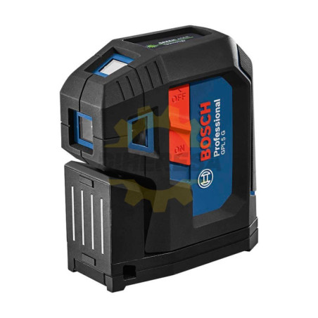 0601066P00 Nivel láser de 5 puntos autonivelamiento, 3 puntos horizontales y 2 verticales Perfecto para instalación de dry-wall,