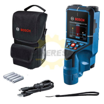 06010816G0 Detector de Materiales: detecta hasta PVC, 4 tipos de senso-res, detección de diversos materiales / profundidad de ha
