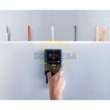 06010816G0 Detector de Materiales: detecta hasta PVC, 4 tipos de senso-res, detección de diversos materiales / profundidad de ha