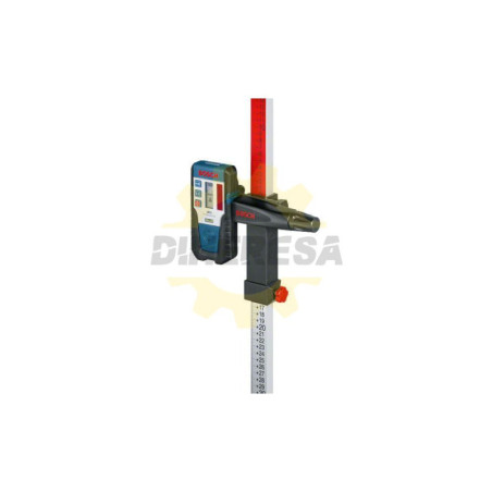 0601094100 Regla de medición GR 240, hecha de aluminio, ideal para ser usada con nivel láser rotativo GRL 250 HV, capacidad de m
