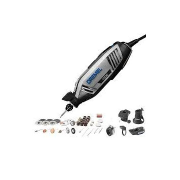 F0134300AD Dremel 4300 Mototool Con 5 Aditamentos y 40 Accesorios + Maletín