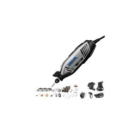 F0134300AD Dremel 4300 Mototool Con 5 Aditamentos y 40 Accesorios + Maletín