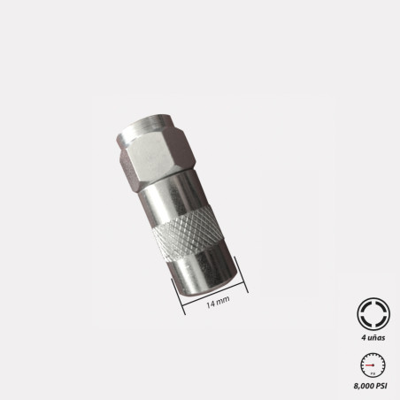 1005-33-4 Boquilla hidráulica sencilla 4 uñas ERKCO