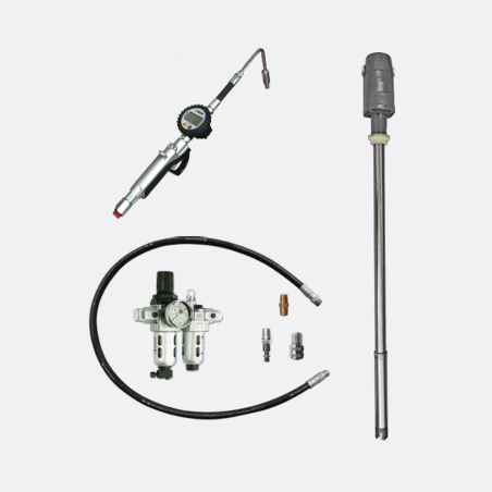 612-004-KIT Bomba neumática para aceite 200 / 1,000 Lts. pie largo. ERKCO