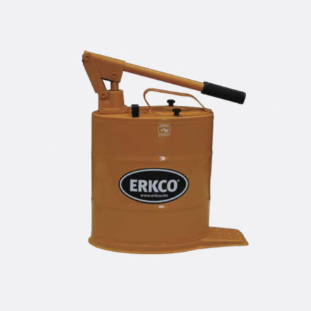 100-D-13 Cubeta manual para grasa 13 Kg. Ovalada ERKCO