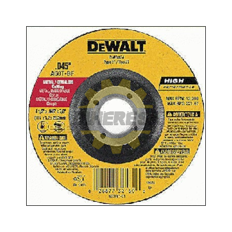 DW8424 4-1/2INX.045INX7/8IN THIN CUTTING WHEEL