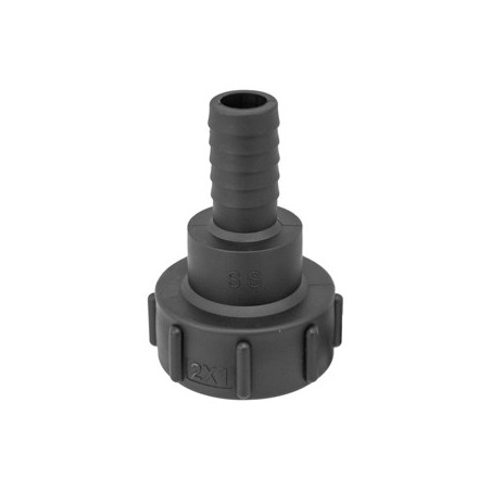 RB2033 CONECTOR TOTE IBC 60MM CON ESPIGA DE 1" CUERDA GRUESA DOGOTULS