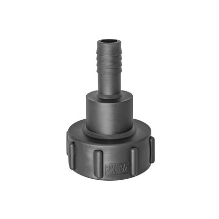 RB2032 CONECTOR TOTE IBC 60MM CON ESPIGA DE 3/4" CUERDA GRUESA DOGOTULS