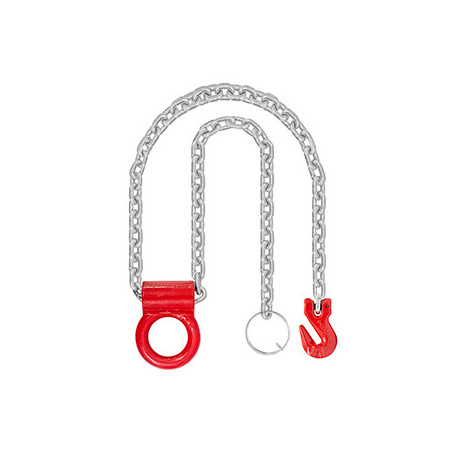 JT5020 ESLINGA DE CADENA VIGA, CAPACIDAD 1T X 1.3M DE LONGITUD, CON OREJA Y GANCHO DOGOTULS