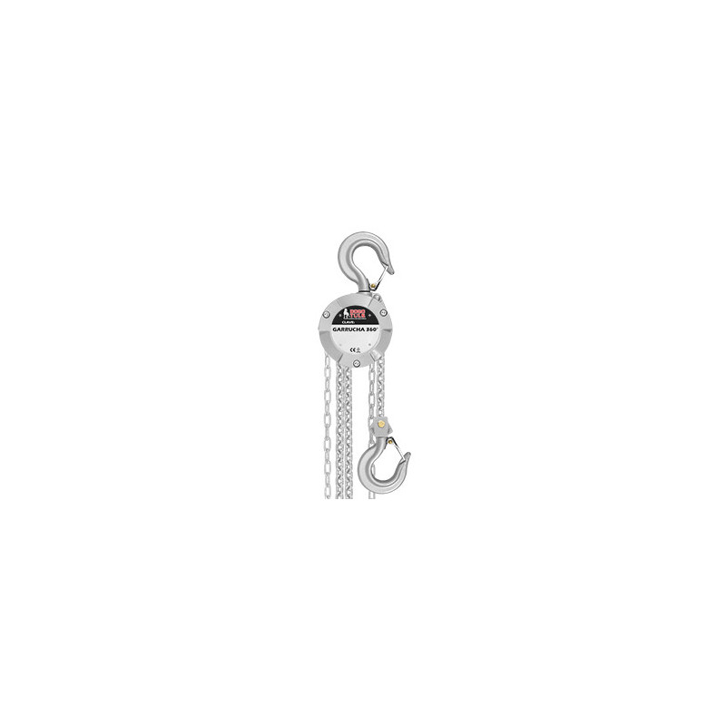 JT5007 GARRUCHA DE ALUMINIO 360° 2T X 6M 4:1 DOGOTULS JT5007 GARRUCHA DE ALUMINIO 360° 2T X 6M 4:1 DOGOTULS