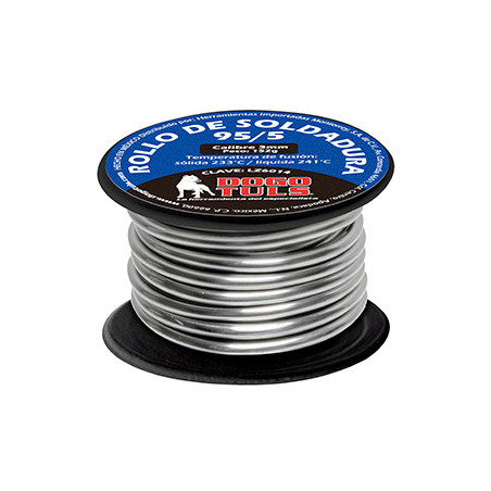 LZ6014 SOLDADURA 95/5 ROLLO 3MM 152GR DOGOTULS
