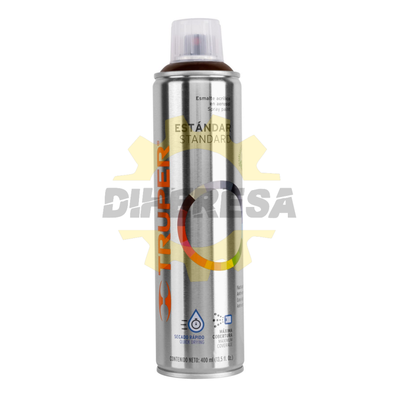 PA-TA Pintura (Esmalte acrílico) en aerosol, tabaco TRUPER | DIHERESA PA-TA Pintura (Esmalte acrílico) en aerosol, tabaco TRUPER | DIHERESA