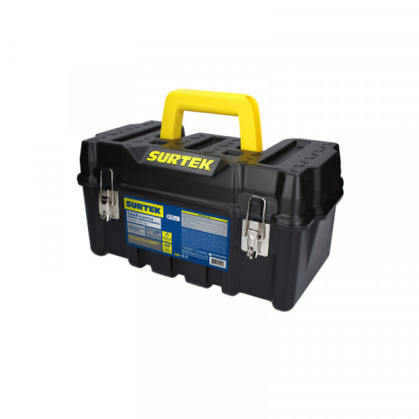 CPS17 SURTEK Caja portaherramientas plástica 17" con broches metálicos Surtek Surtek | DIHERESA
