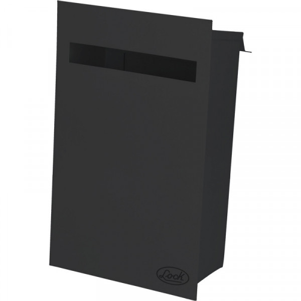 11BZ LOCK Buzón negro 21.5 x 35 x 10.5cm Lock | DIHERESA