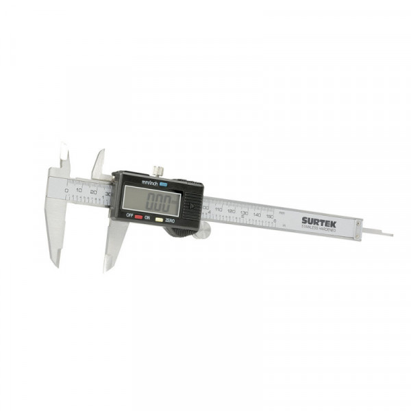 122200 SURTEK Calibrador pie de rey digital 0-6" Surtek | DIHERESA