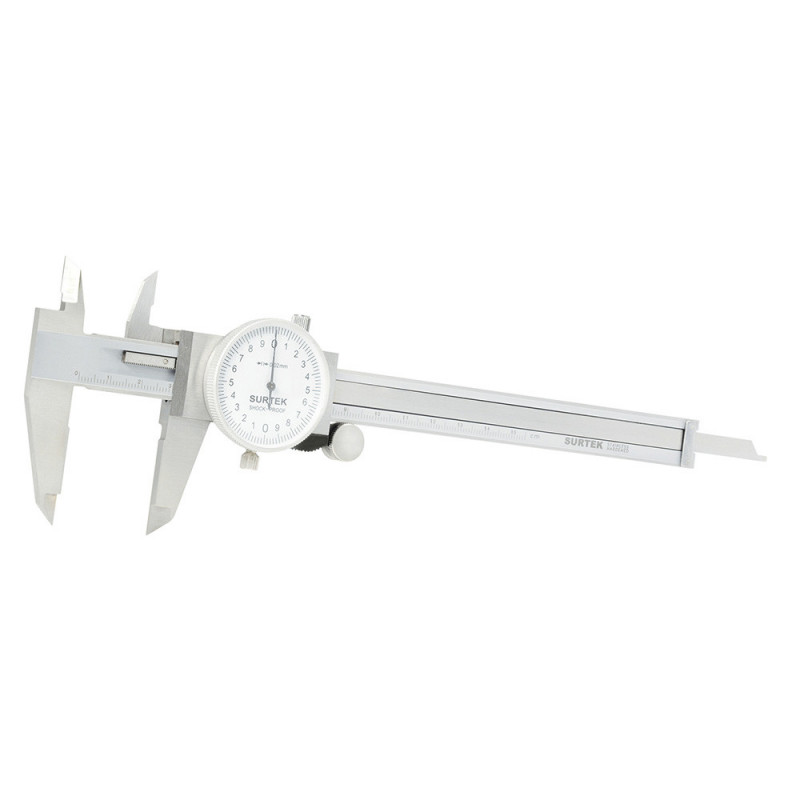 122201 SURTEK Calibrador pie de rey de carátula 0-150mm Surtek | DIHERESA