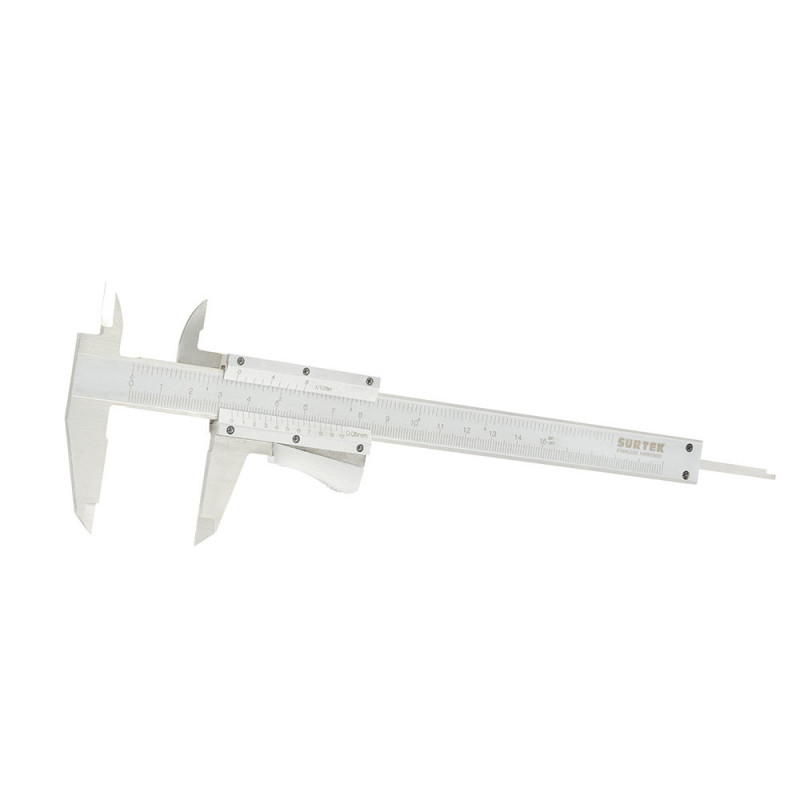 122206 SURTEK Calibrador pie de rey con autolock Surtek | DIHERESA