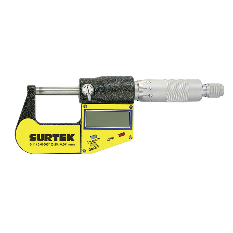 122230 SURTEK Micrómetro digital 0-1" Surtek | DIHERESA 122230 SURTEK Micrómetro digital 0-1" Surtek | DIHERESA