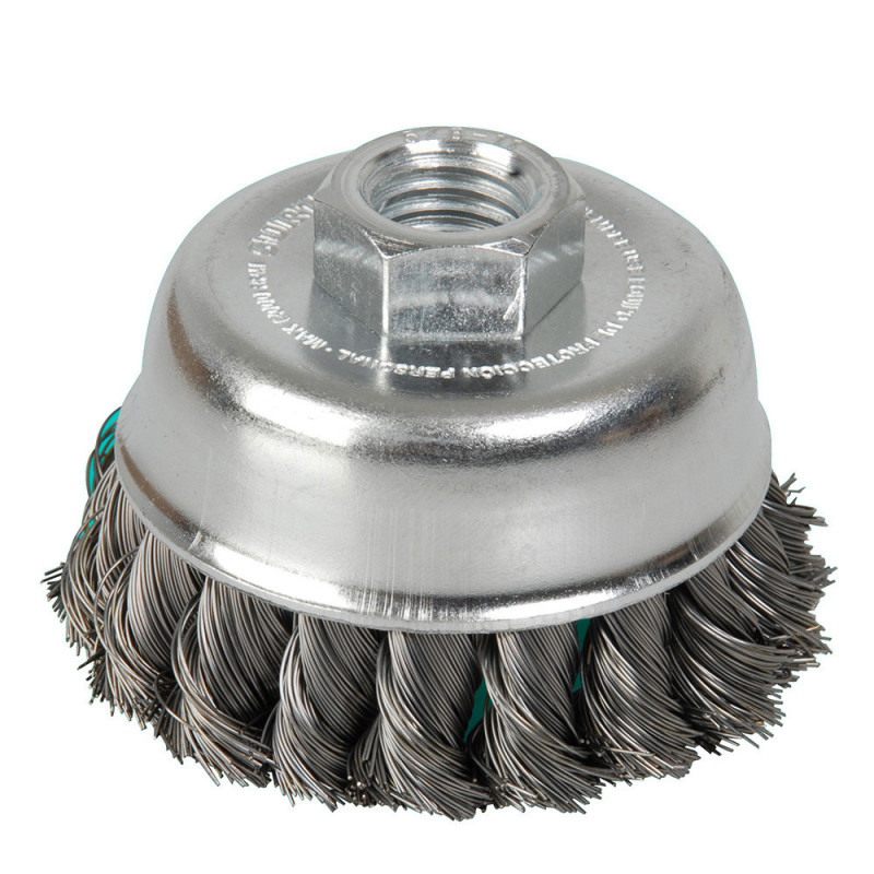 123240 SURTEK Carda de copa trenzada 5"x0.35 r5/8-11 Surtek | DIHERESA 123240 SURTEK Carda de copa trenzada 5"x0.35 r5/8-11 Surtek | DIHERESA