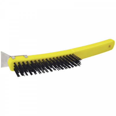 123259 SURTEK Cepillo alambre 3" x 17" con rasqueta Surtek | DIHERESA