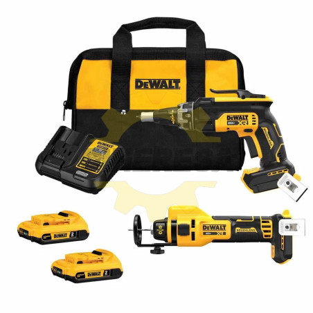 DCK265D2 20V BL SCREWGUN CUTOUT COMBO KIT (2.0AH)