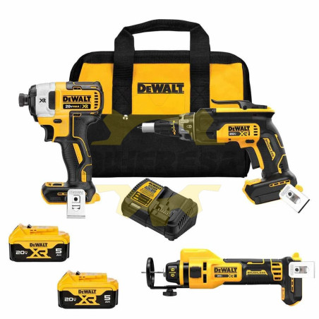 DCK303P2 20V MAX BL DRYWALL 3PC KIT (5.0AH)