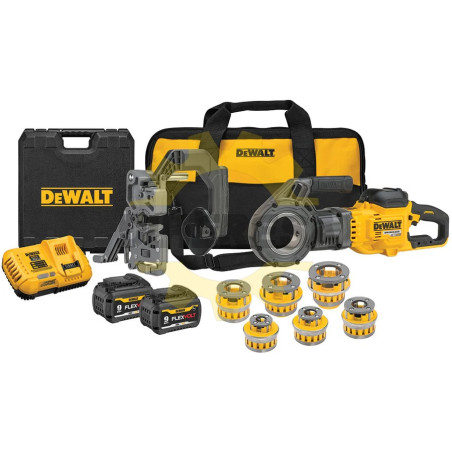 DCE700X2K 60V FLEXVOLT PIPE THREADER KIT W/ HEADS