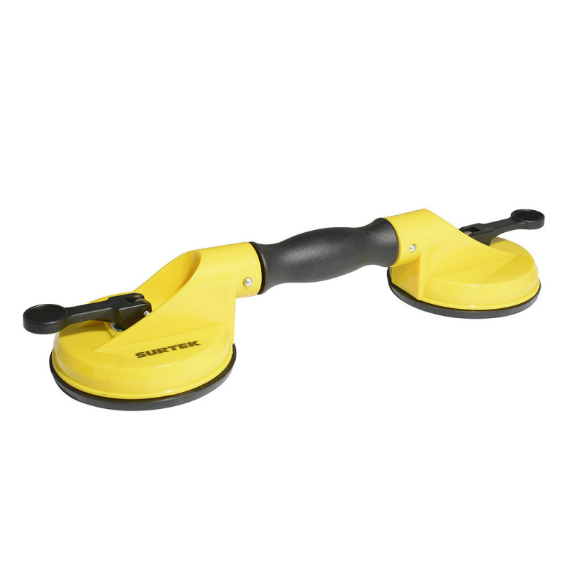 107373 SURTEK Copa doble de succión para vidrio 4-1/2" Surtek | DIHERESA 107373 SURTEK Copa doble de succión para vidrio 4-1/2" Surtek | DIHERESA