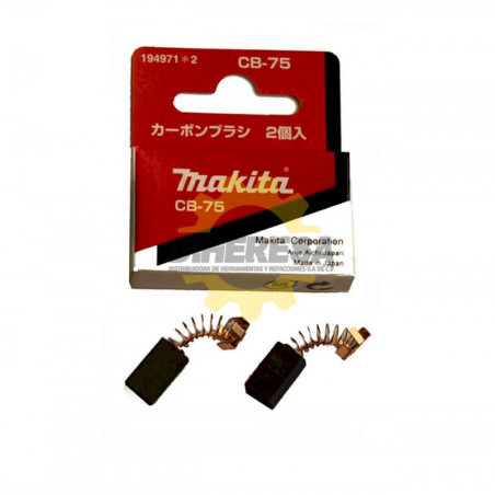194971-2 JUEGO DE CARBONES CB-75 P/M0600G,M0801,BO3700,GE0600,HP1630,LM2300
