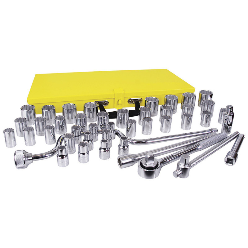 F10SM SURTEK Juego de dados acc 43 piezas 1/2" Surtek | DIHERESA F10SM SURTEK Juego de dados acc 43 piezas 1/2" Surtek | DIHERESA
