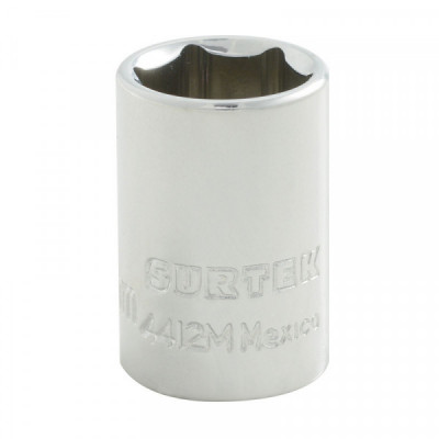 4412M SURTEK Dado 1/4" 6 puntas 12 mm Surtek | DIHERESA
