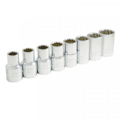 S01S SURTEK Juego de 8 dados en pulgadas 1/2" Surtek | DIHERESA
