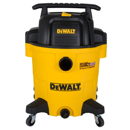 DXV12P-QT DEWALT Stealthsonic Quiet 12-Gallon 5.5-HP Corded Wet/Dry Shop Vacuum with Accessories Included