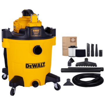 DXV212P Detachable Blower 12-Gallon 5.5-HP Corded Wet/Dry Shop Vacuum with Accessories Included